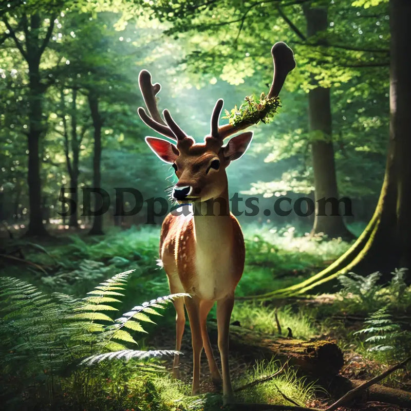 5D Diamond Painting Gentle Deer Arts And Crafts Kit