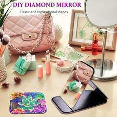 Diamond Painting Makeup Mirror