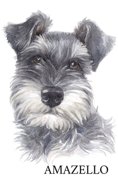 5D Diamond Painting Watercolor Dog