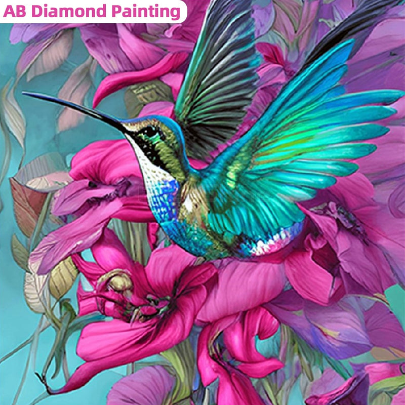 5D Diamond Painting Humming Bird