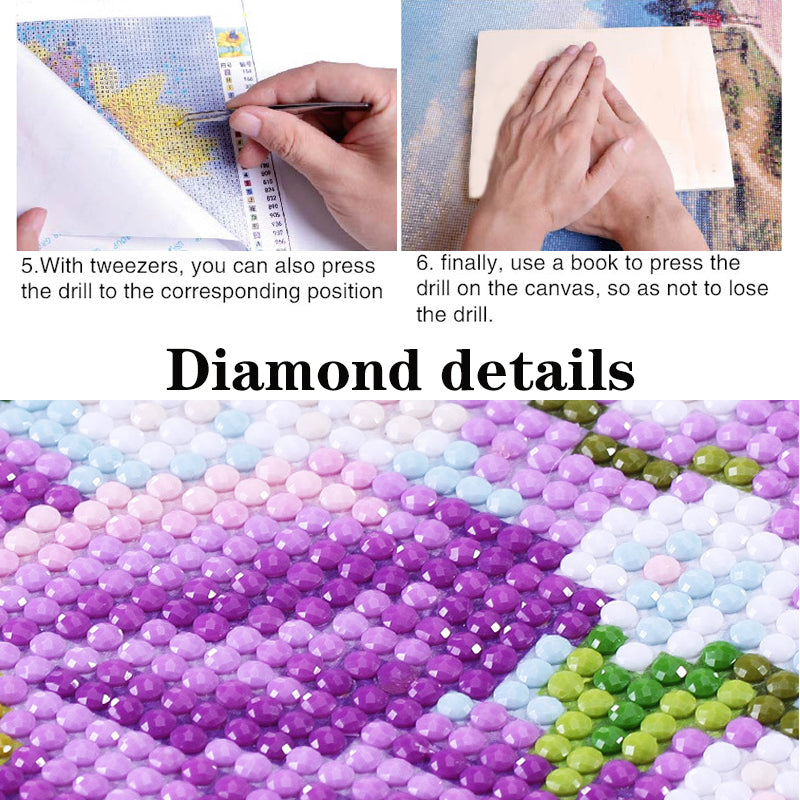 5D Diamond Painting Rainbow Bubbles Fractal