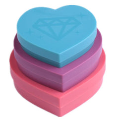 5D Diamond Painting Tool Heart-Shaped Diamond Tray Box large-Capacity