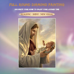 5D Diamond Painting Sage and Baby - Amazello