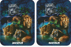 5D Diamond Painting Wild Animals - Amazello