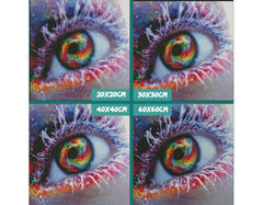 5D Diamond Painting Icy Eye - Amazello