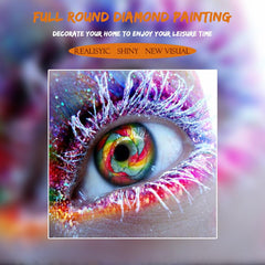 5D Diamond Painting Icy Eye - Amazello