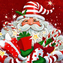 5D Diamond Painting Santa Claus and Gifts