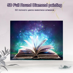 5D Diamond Painting Magic Book